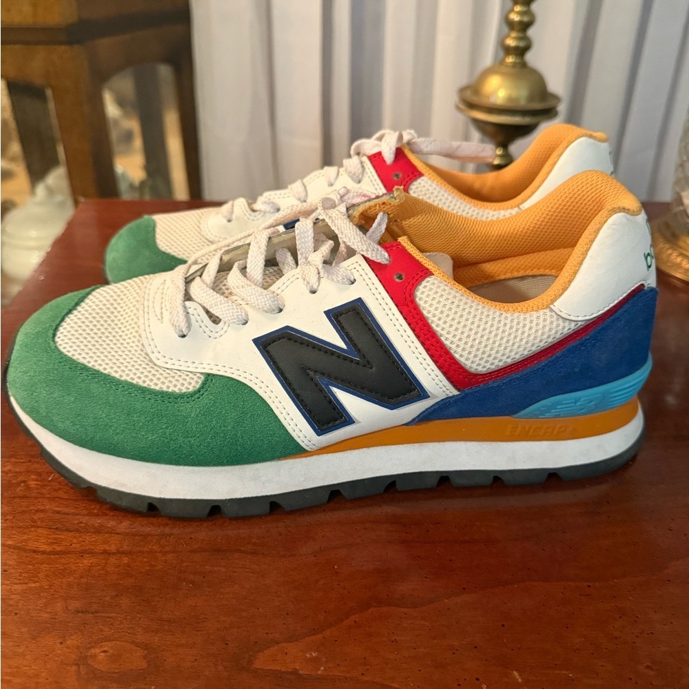 New Balance 574 Rugged Yacht Club Men's Sneakers New Size 10 - Picture 2 of 5